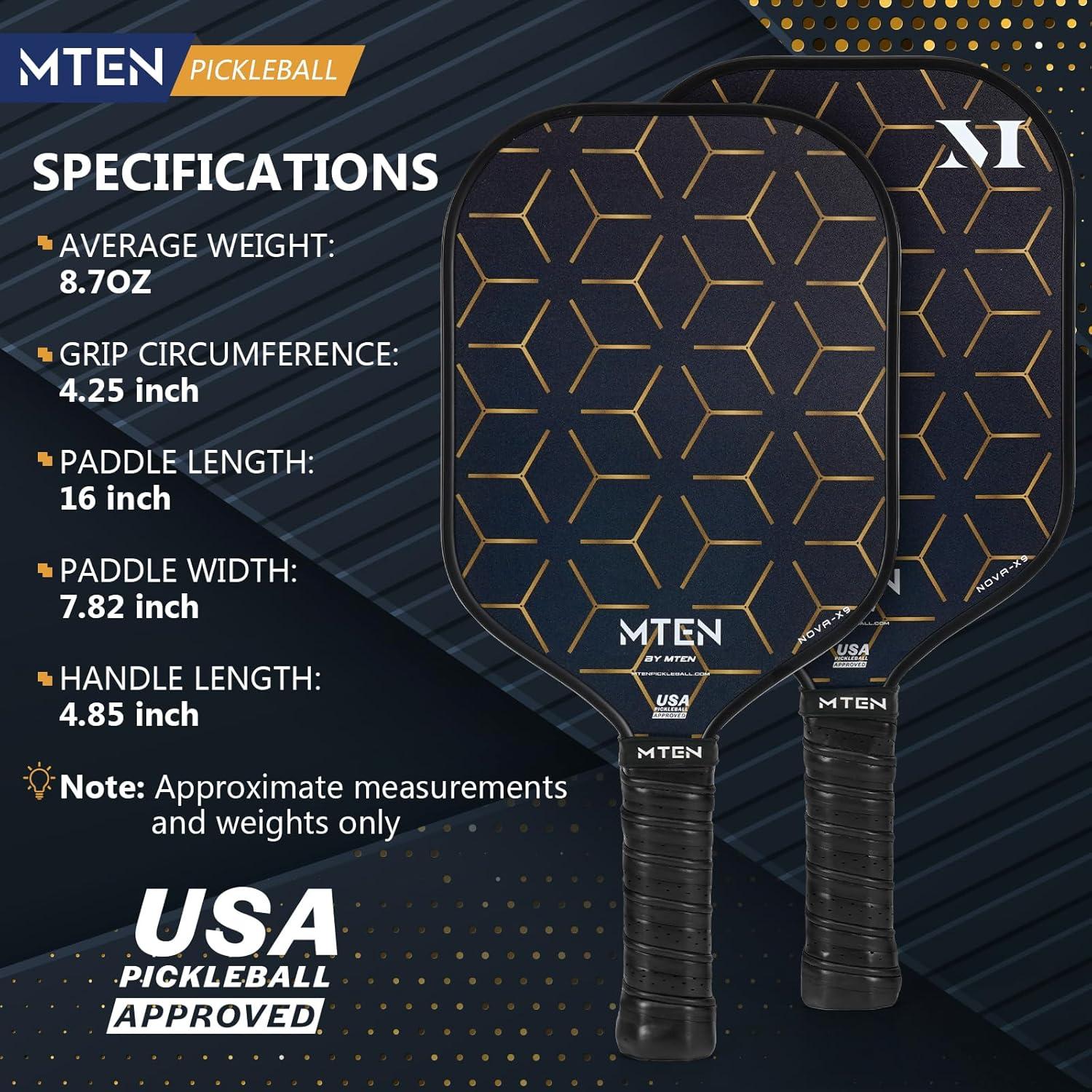 imagePickleball Paddles Carbon Fiber Pickleball Paddles Lightweight Pickle Ball Paddle Carbon Fiberglass Surface USAPA Approved Beginners ampamp Competition 1Pcsblack yellow