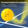 imageMTEN Outdoor Pickleballs USAPA Approved Pickleballs Balls 12 Pack 40 Holes Outdoor Pickleball Balls High Bounce True Flight ampamp Durable for All Skill Levels