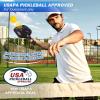 imagePickleball Paddles USAPA Approved Fiberglass Surface Pickleball Set with Pickleball Rackets Pickleball Paddles Set for Men WomenA2Black