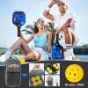 imagePickleball Paddles USAPA Approved Fiberglass Surface Pickleball Set with Pickleball Rackets Pickleball Paddles Set for Men WomenB2Blue