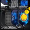 imagePickleball Paddles USAPA Approved Fiberglass Surface Pickleball Set with Pickleball Rackets Pickleball Paddles Set for Men WomenB2Blue