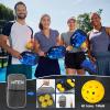 imagePickleball Paddles USAPA Approved Fiberglass Surface Pickleball Set with Pickleball Rackets Pickleball Paddles Set for Men WomenB4Blue