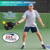 imagePickleball Paddles USAPA Approved Fiberglass Surface Pickleball Set with Pickleball Rackets Pickleball Paddles Set for Men WomenC1Black1Blue