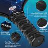 imagePickleball Paddles USAPA Approved Fiberglass Surface Pickleball Set with Pickleball Rackets Pickleball Paddles Set for Men WomenC2Black2Blue