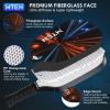 imagePickleball Paddles USAPA Approved Fiberglass Surface Pickleball Set with Pickleball Rackets Pickleball Paddles Set for Men WomenD4BlackRed