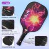 imagePickleball Paddles USAPA Approved Fiberglass Surface Pickleball Set with Pickleball Rackets Pickleball Paddles Set for Men WomenE4Red