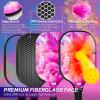imagePickleball Paddles USAPA Approved Fiberglass Surface Pickleball Set with Pickleball Rackets Pickleball Paddles Set for Men WomenF4Pink
