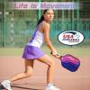 imagePickleball Paddles USAPA Approved Fiberglass Surface Pickleball Set with Pickleball Rackets Pickleball Paddles Set for Men WomenF4Pink blue