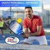 imagePickleball Paddles USAPA Approved Fiberglass Surface Pickleball Set with Pickleball Rackets Pickleball Paddles Set for Men WomenLake Blue