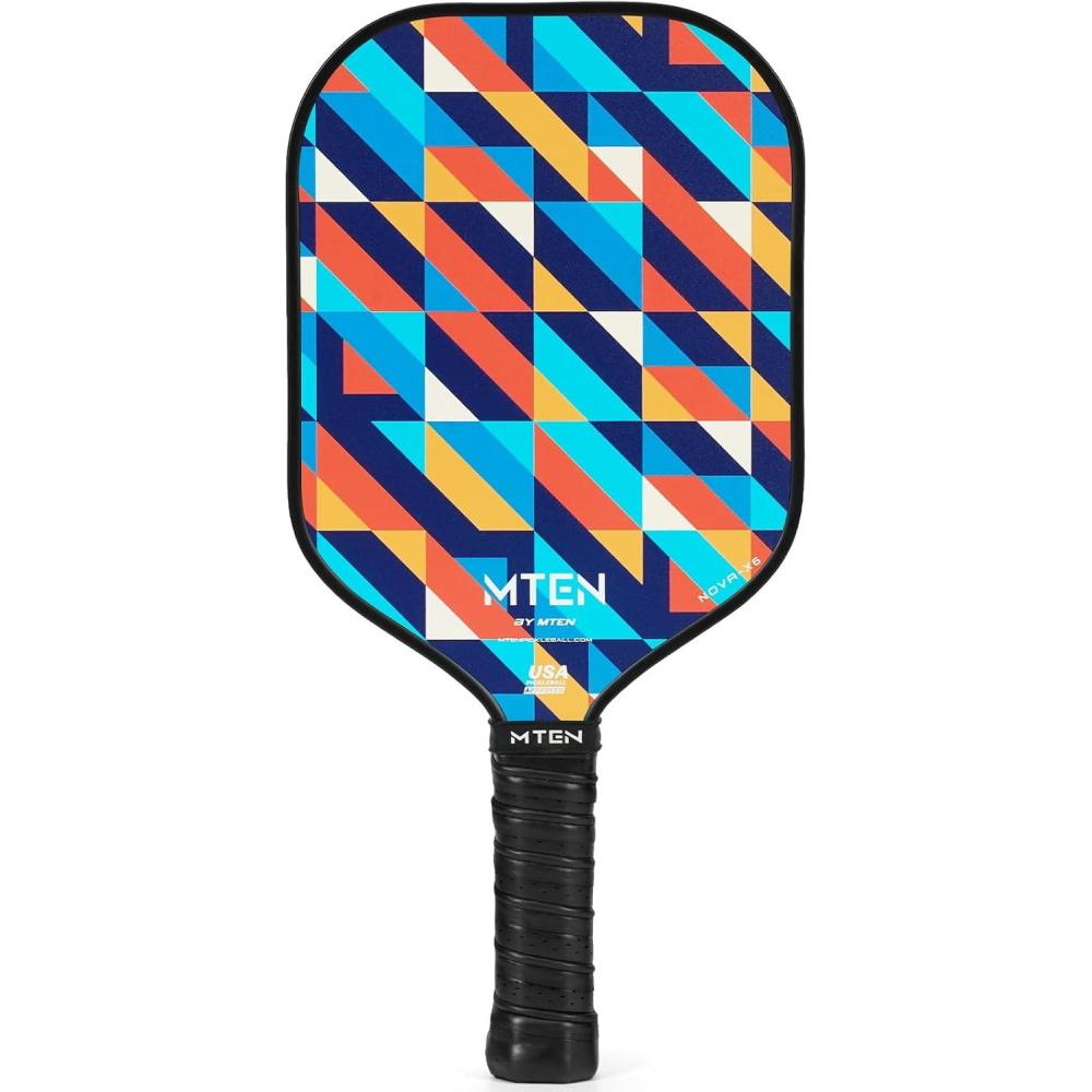 imagePickleball Paddles Carbon Fiber Pickleball Paddles Lightweight Pickle Ball Paddle Carbon Fiberglass Surface USAPA Approved Beginners ampamp Competition 1Pcsblue red