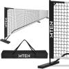 imageMTEN Pickleball Net Portable Pickleball Net for Driveway 22 FT USAPA Regulation Size Steady Metal Frame with Carrying Bag for Backyards Driveways Outdoor Indoor