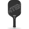 imageMTEN Pickleball Paddles  Carbon Fiber Pickleball Paddle with 16mm Polypropylene Honeycomb Core  Enhanced Power ampamp Spin for Ultimate Control ampamp Consistency  USAPA Approved