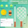 imagePickleball Paddles USAPA Approved Fiberglass Surface Pickleball Set for Beginners Pickleball Rackets Intermediates Professional PlayersA2Green