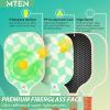imagePickleball Paddles USAPA Approved Fiberglass Surface Pickleball Set for Beginners Pickleball Rackets Intermediates Professional PlayersA2Green