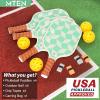 imagePickleball Paddles USAPA Approved Fiberglass Surface Pickleball Set for Beginners Pickleball Rackets Intermediates Professional PlayersA4Green