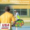 imagePickleball Paddles USAPA Approved Fiberglass Surface Pickleball Set for Beginners Pickleball Rackets Intermediates Professional PlayersB4Green Black