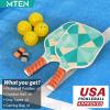 imagePickleball Paddles USAPA Approved Fiberglass Surface Pickleball Set for Beginners Pickleball Rackets Intermediates Professional PlayersF2Lake white