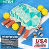 imagePickleball Paddles USAPA Approved Fiberglass Surface Pickleball Set for Beginners Pickleball Rackets Intermediates Professional PlayersF4Lake white